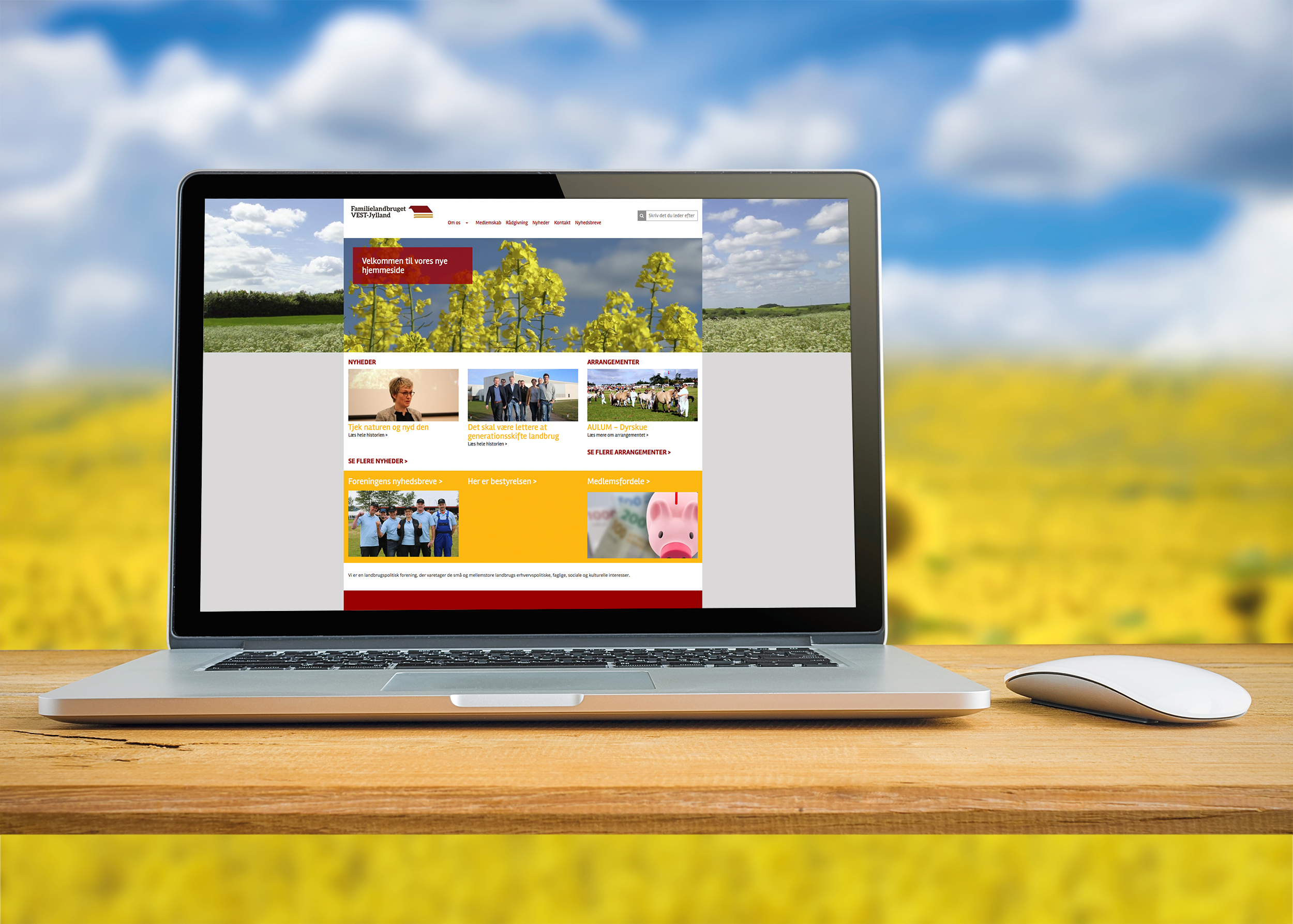 Velkommen til vores nye hjemmeside